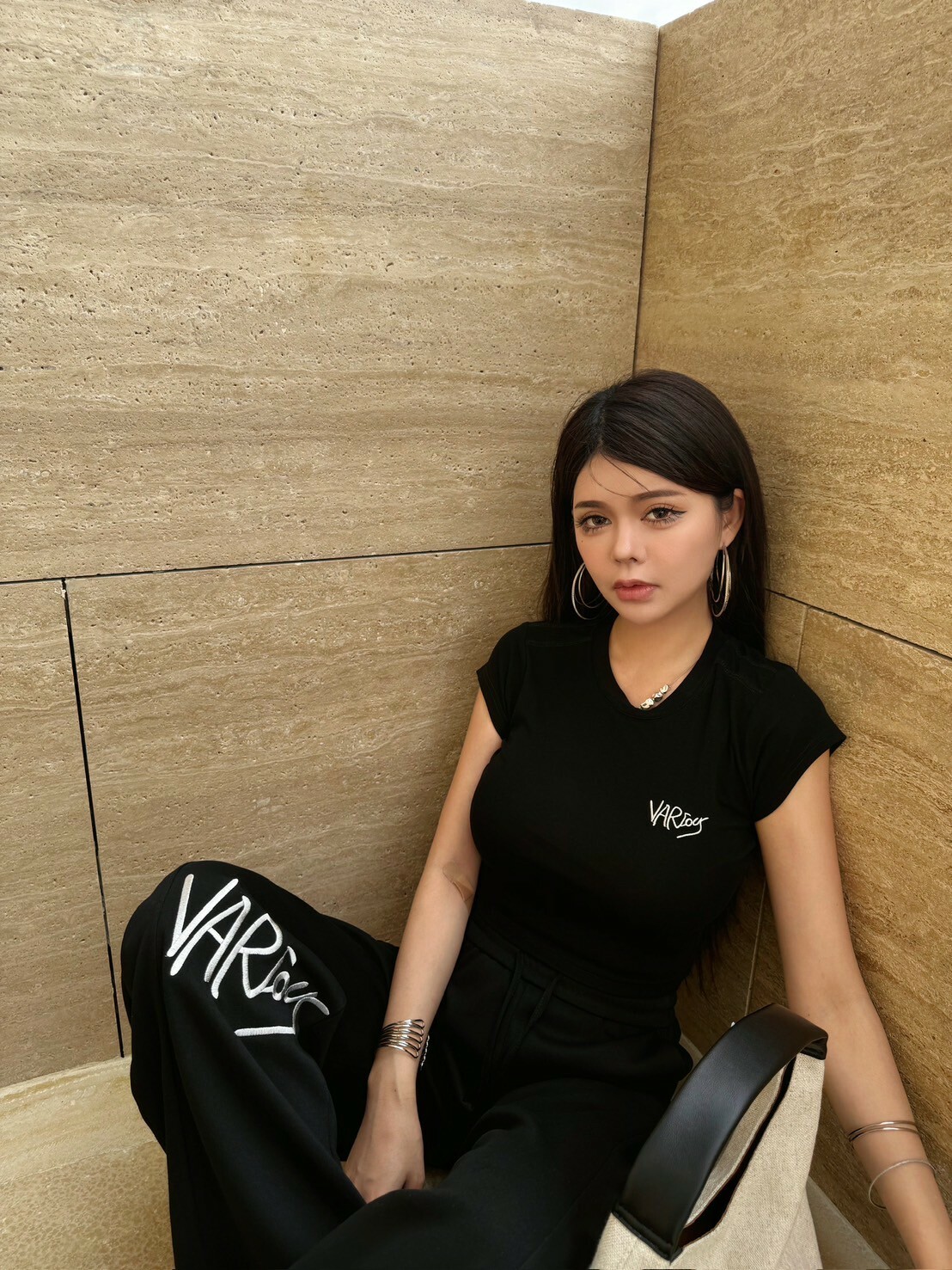 美式甜豆’America—草寫上衣