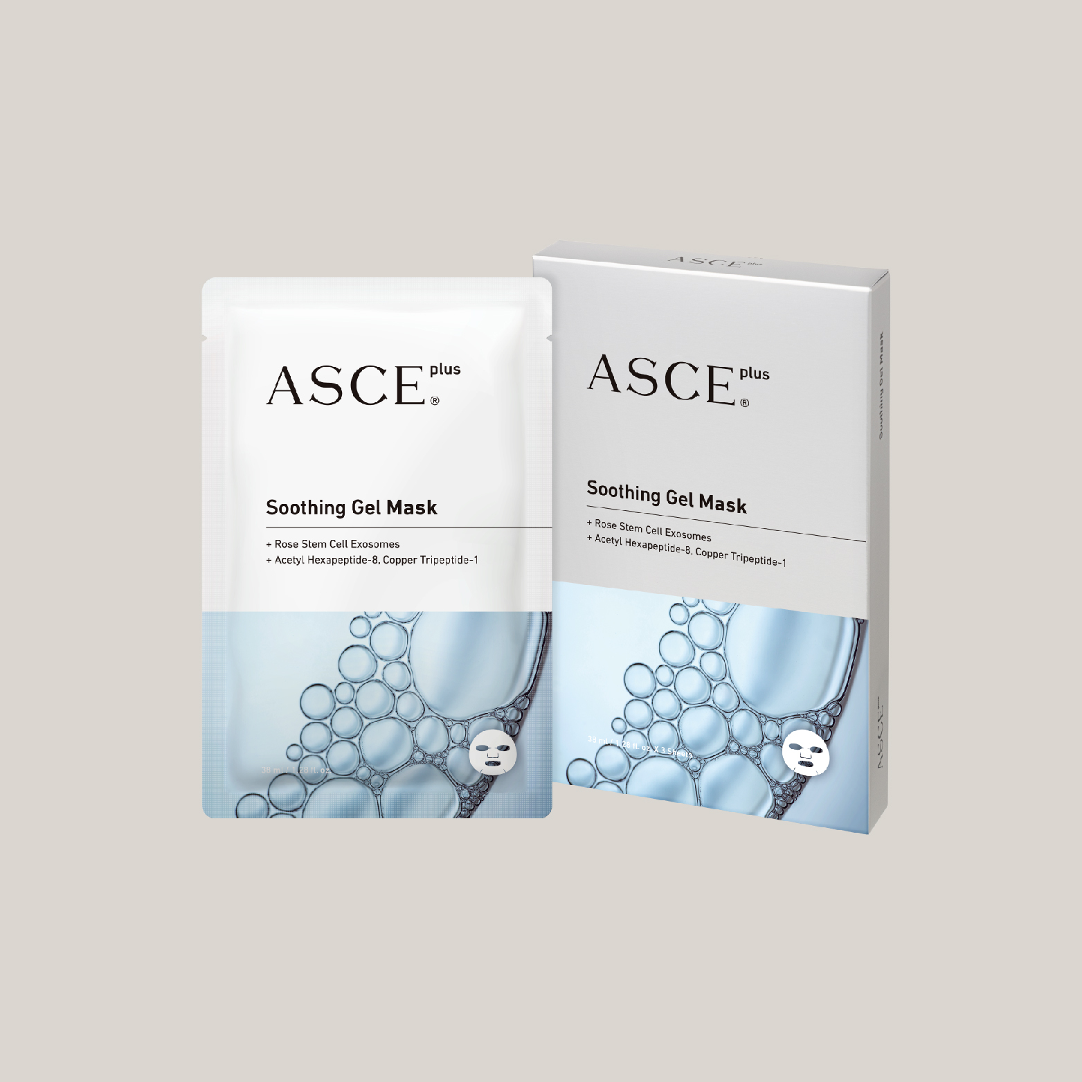 【ASCE plus魔泌】魔煥EV玫瑰面膜 3片/盒 (醫療院所獨家)