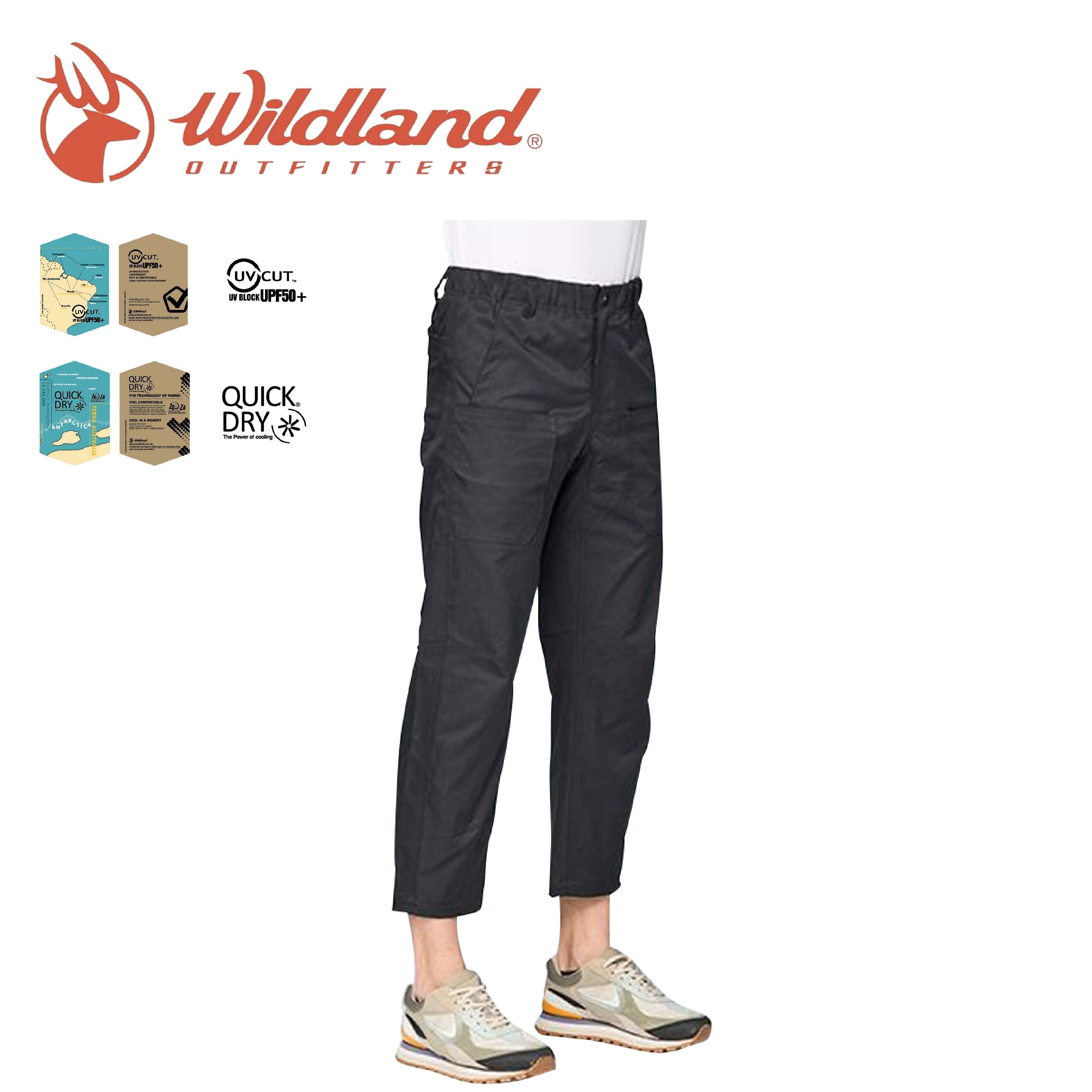 Wildland 荒野 中性款彈性貼袋錐型機能褲 (3色) 21WB31351