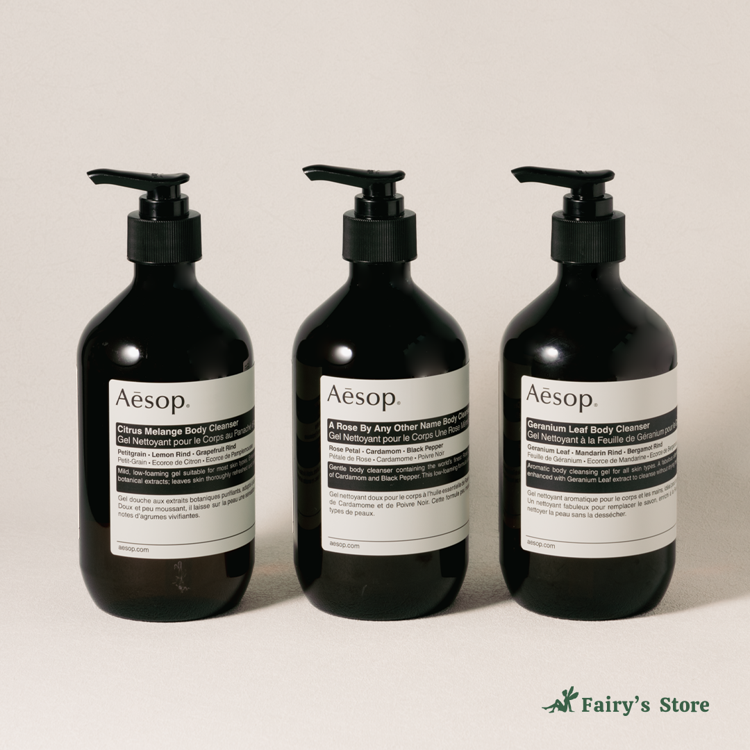 【Aesop】身體潔膚露 500ml (天竺葵/芫荽籽/苦橙香檸/玫瑰的名字)