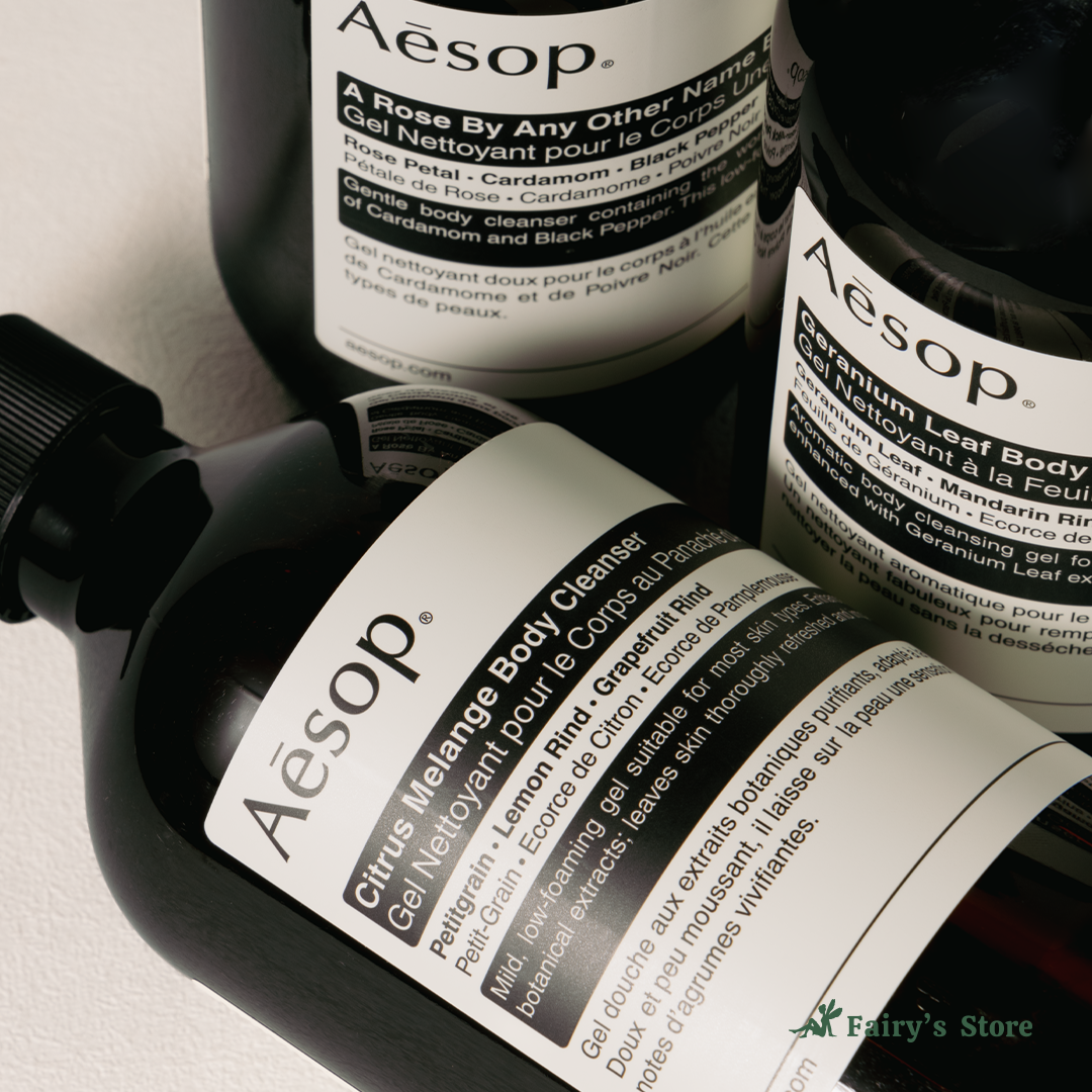 【Aesop】身體潔膚露 500ml (天竺葵/芫荽籽/苦橙香檸/玫瑰的名字)