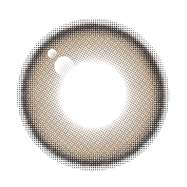 [日拋] Mechu Mechu 1 Day Yuna Brown｜日拋彩妝隱形眼鏡｜每盒10片