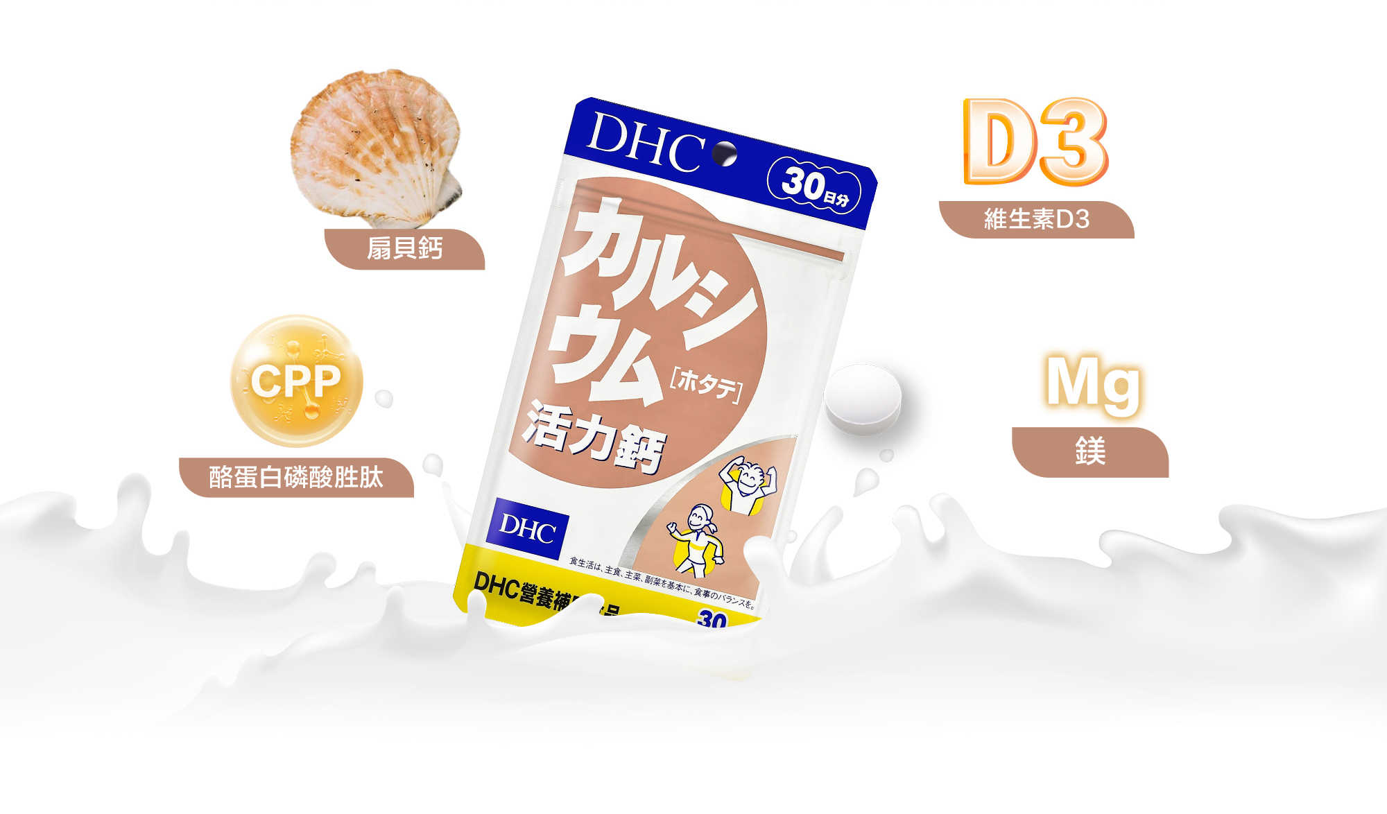 鈣質吸收升級配方