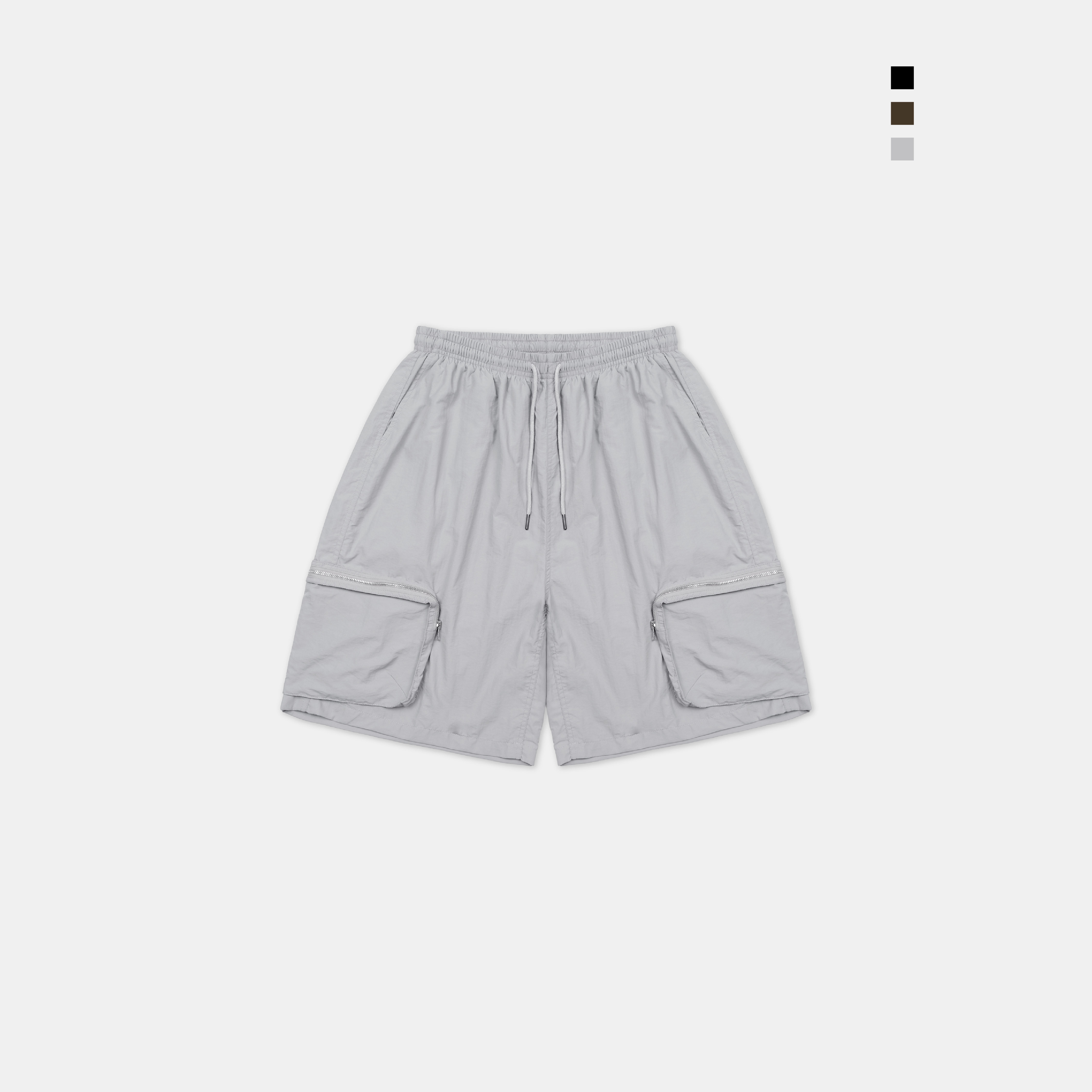 SIMON MADE BS-2505 OS 寬鬆 尼龍 拳王 短褲