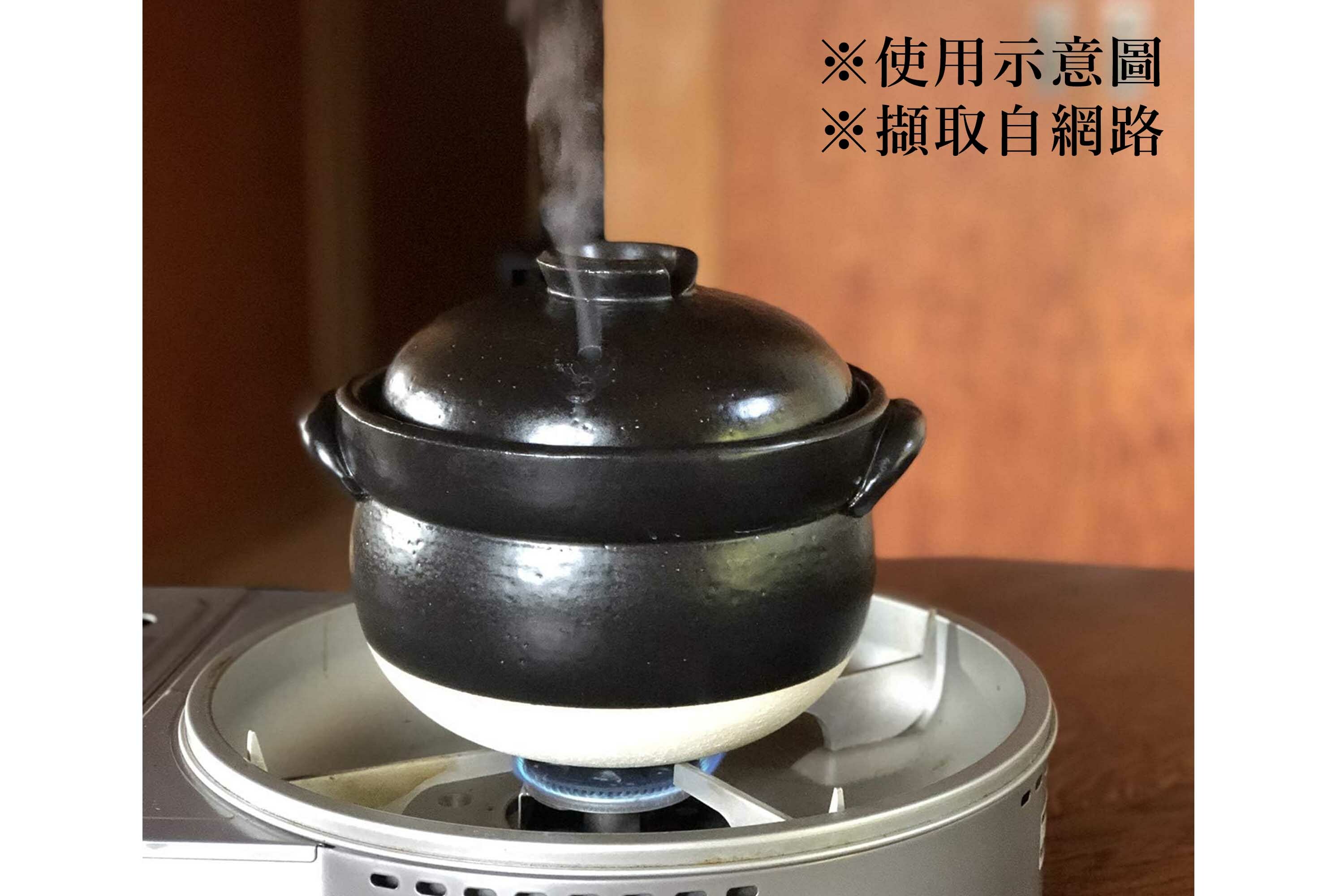 煮飯用陶瓷材質的飯鍋