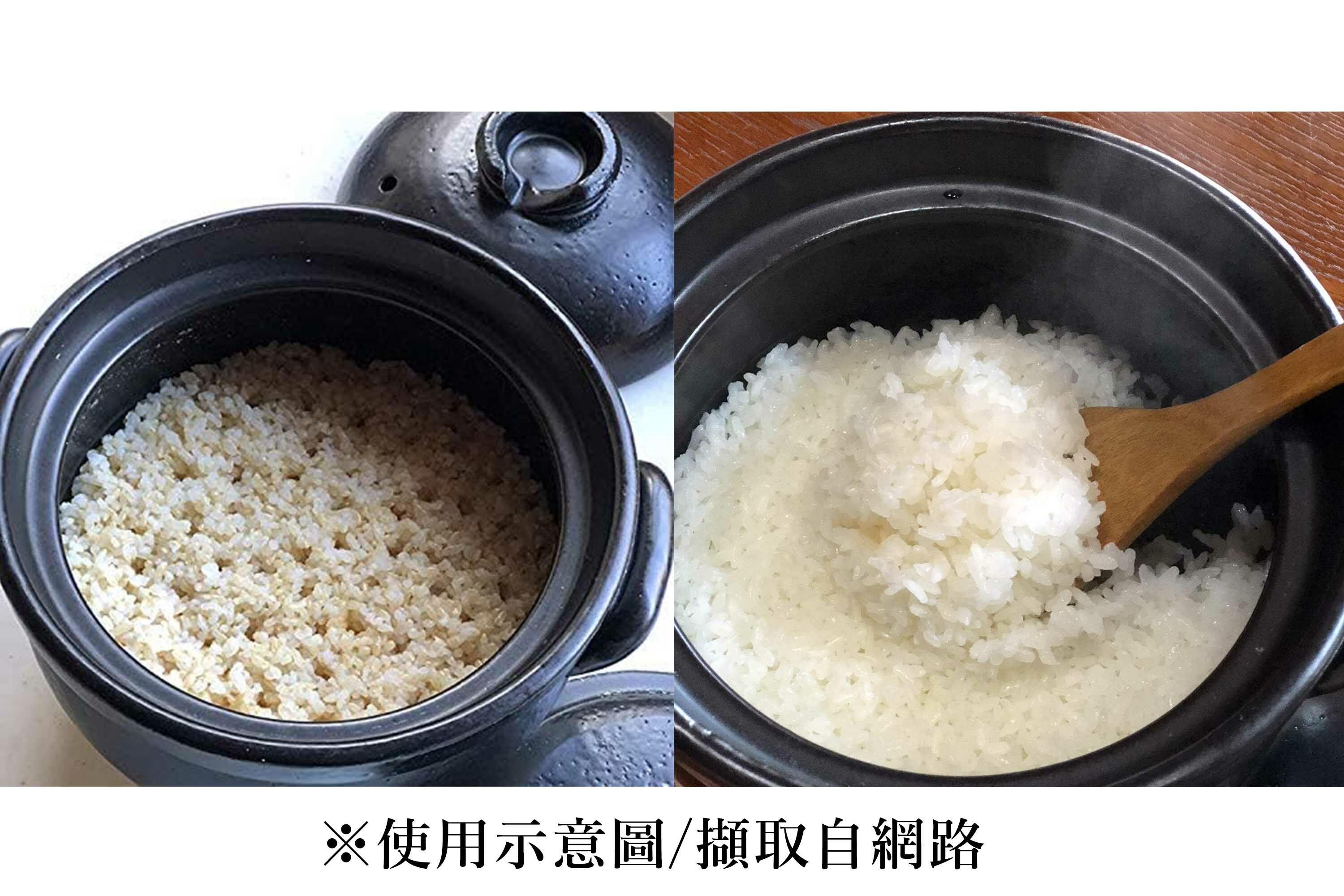 煮飯用陶瓷材質的飯鍋