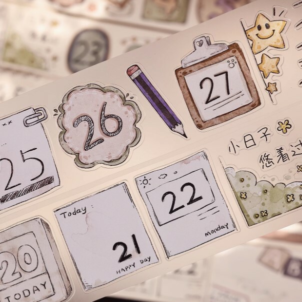 Xiaobaijia Studio - PET - Die Cut - Count