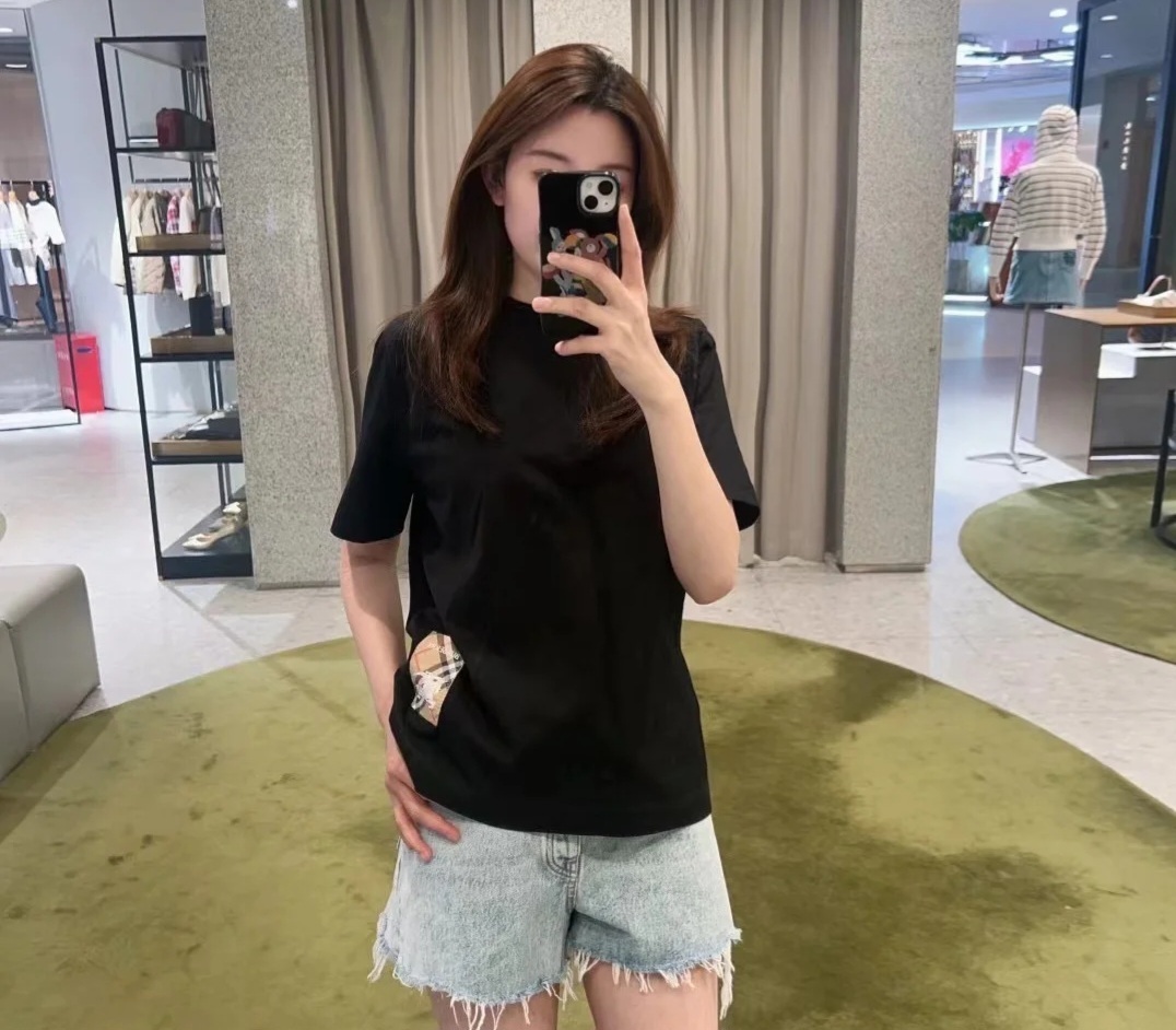 BBR Kids 黑色/白色 戰馬小標 短袖 Tee