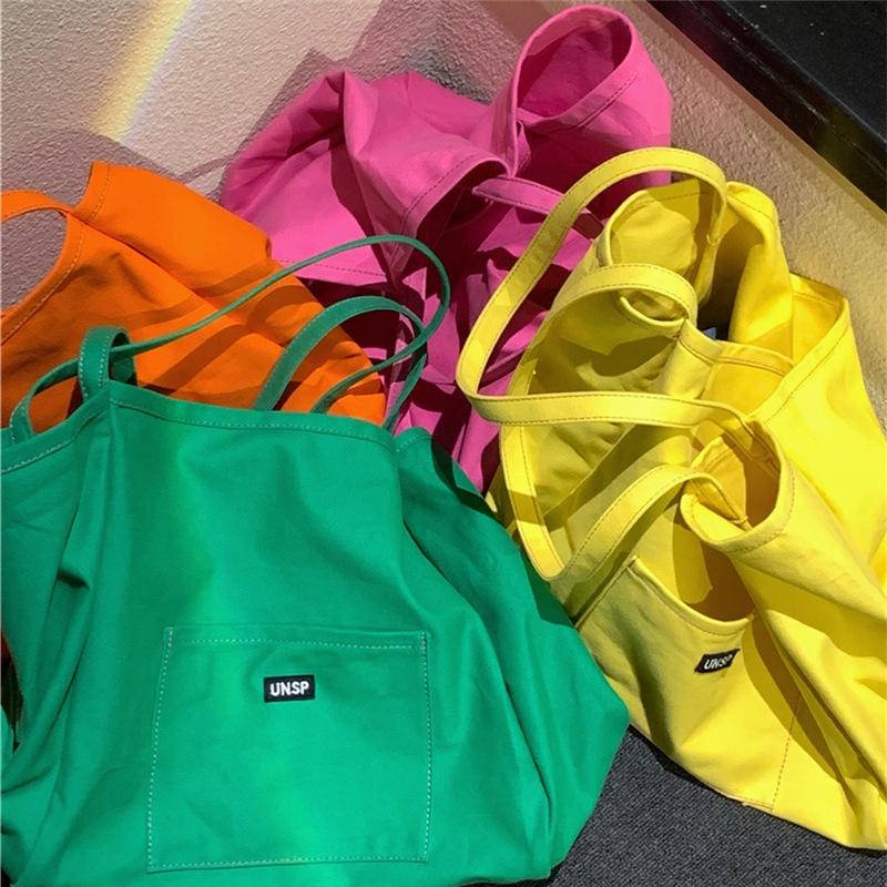 帆布包 女生包包 大包包 大托特包 手提包 大容量包包 購物袋 大學生書包 帆布托特包 韓國托特包 肩背包 092