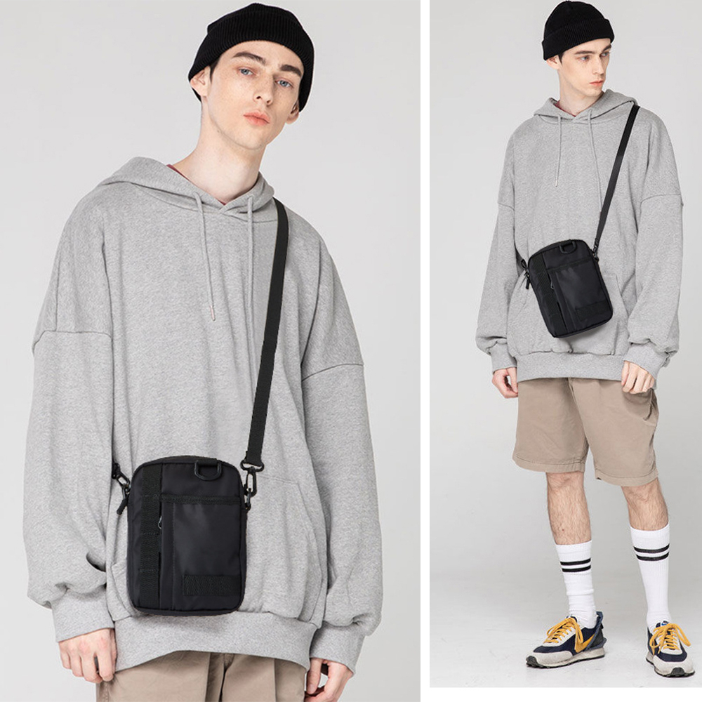 單肩包 男生包包 肩背包 肩包 男生小方包 防水側背包 側背包男 小肩包 斜背包男 尼龍斜背包 斜背包包 男包 043