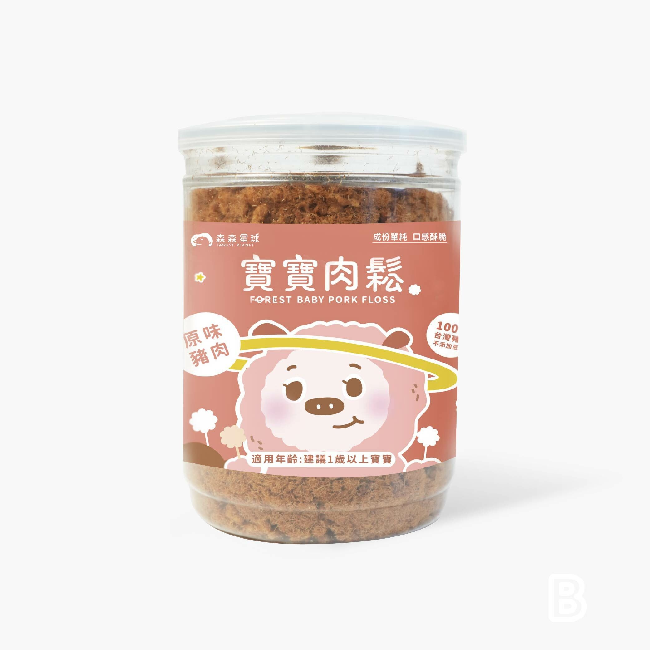 星球寶寶肉鬆｜原味豬肉｜適合1歲以上｜1罐入(120g)