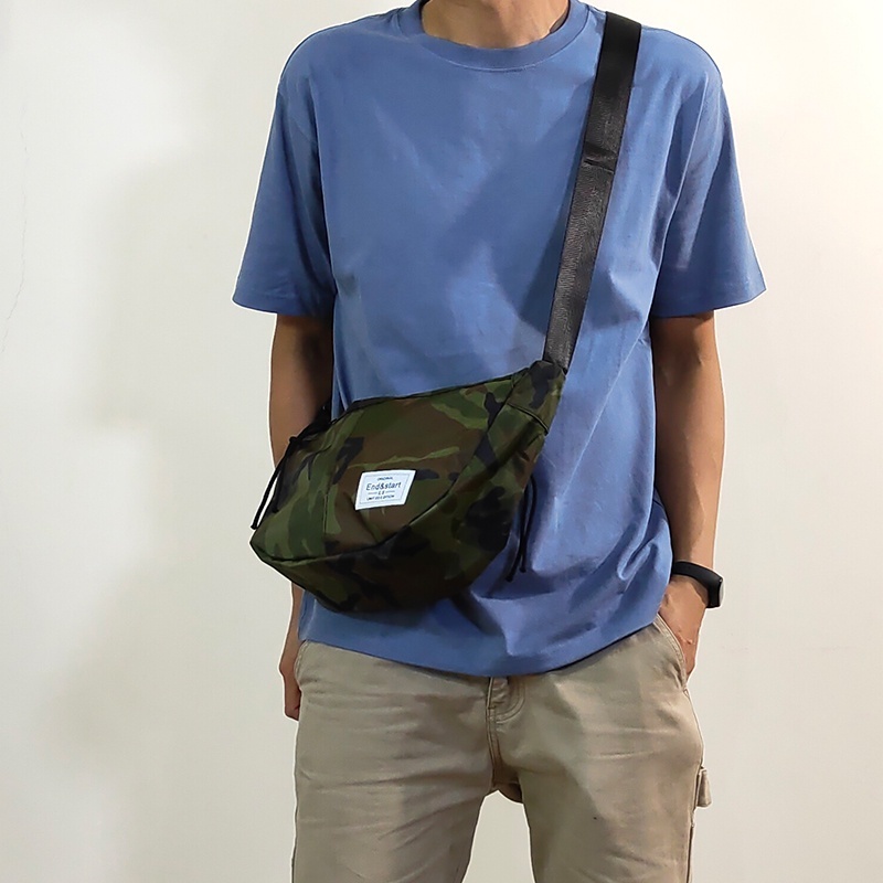 郵差包 郵差包男 尼龍包包 側背包男 斜背包男 男包 包包男 男包包斜背包 黑色包包 防水包包 迷彩包包 帆布包 016