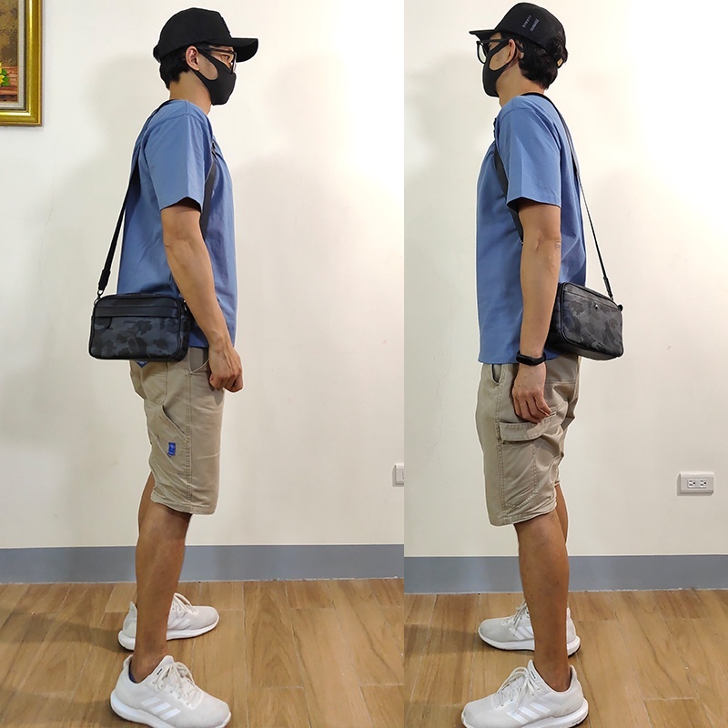 PVC男包 男生包包 方包 郵差包 包包男 男包 斜背包 側背包 男性包包 精品包包 側背包男 防水包 韓國包包 007