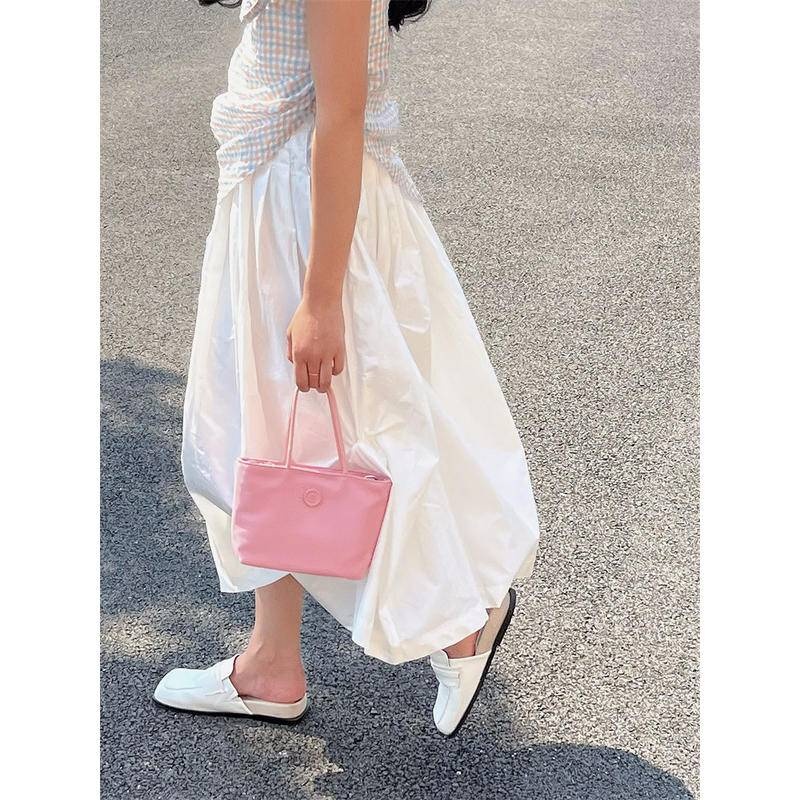 小眾minitmute全秀林 水餃包 女包 包包 斜背水餃包 尼龍水餃包 女生包包 小包包 可愛小包包 粉色包包 072