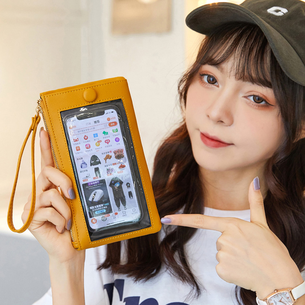 2023手機包 觸控手機包 手拿包 零錢包 女士包包 錢包 女包 小手拿包 手機包包 女生包包 韓版 生日禮物 004