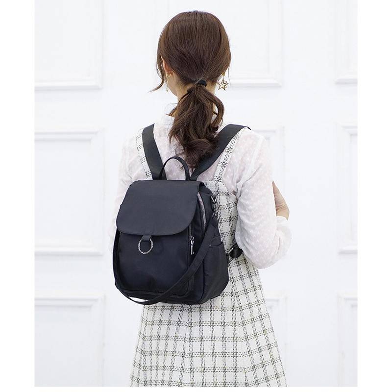女包 女生包包 防水背包 後背包 背包女 尼龍後背包 手提包 黑色包包 韓系包包 側背包包 書包 後背包女 包包女002