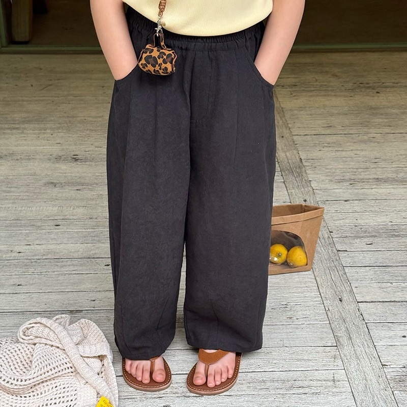 四色軟軟百搭薄款長褲