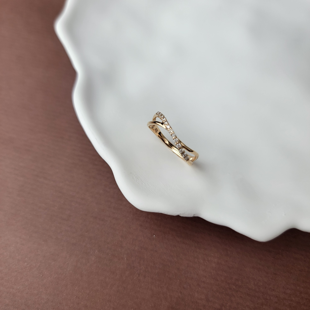 【me.luxe】K10星光共舞8分鑽石戒