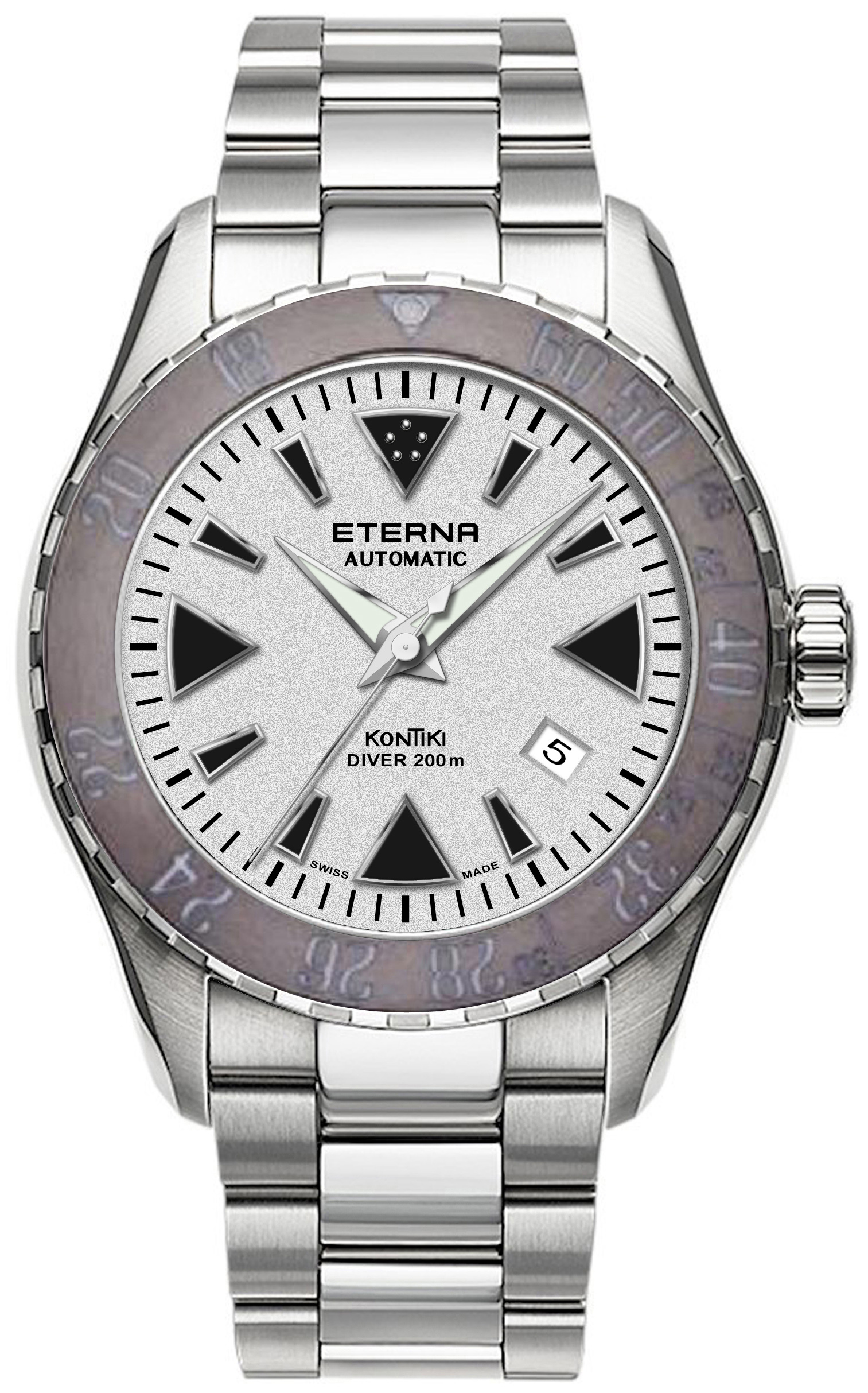 129241681753L Eterna 綺年華 KonTiki Diver 自動錶