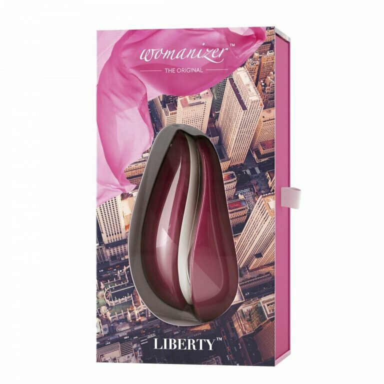 WOMANIZER LIBERTY 便攜式陰蒂吸啜器 酒紅色