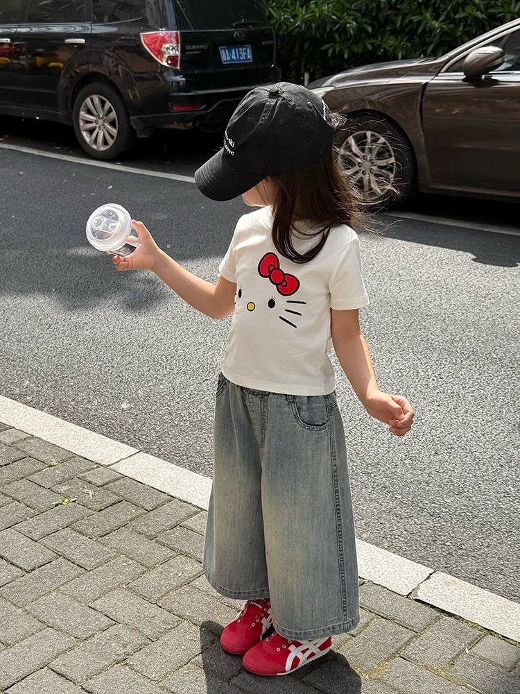 可愛合身貓咪上衣