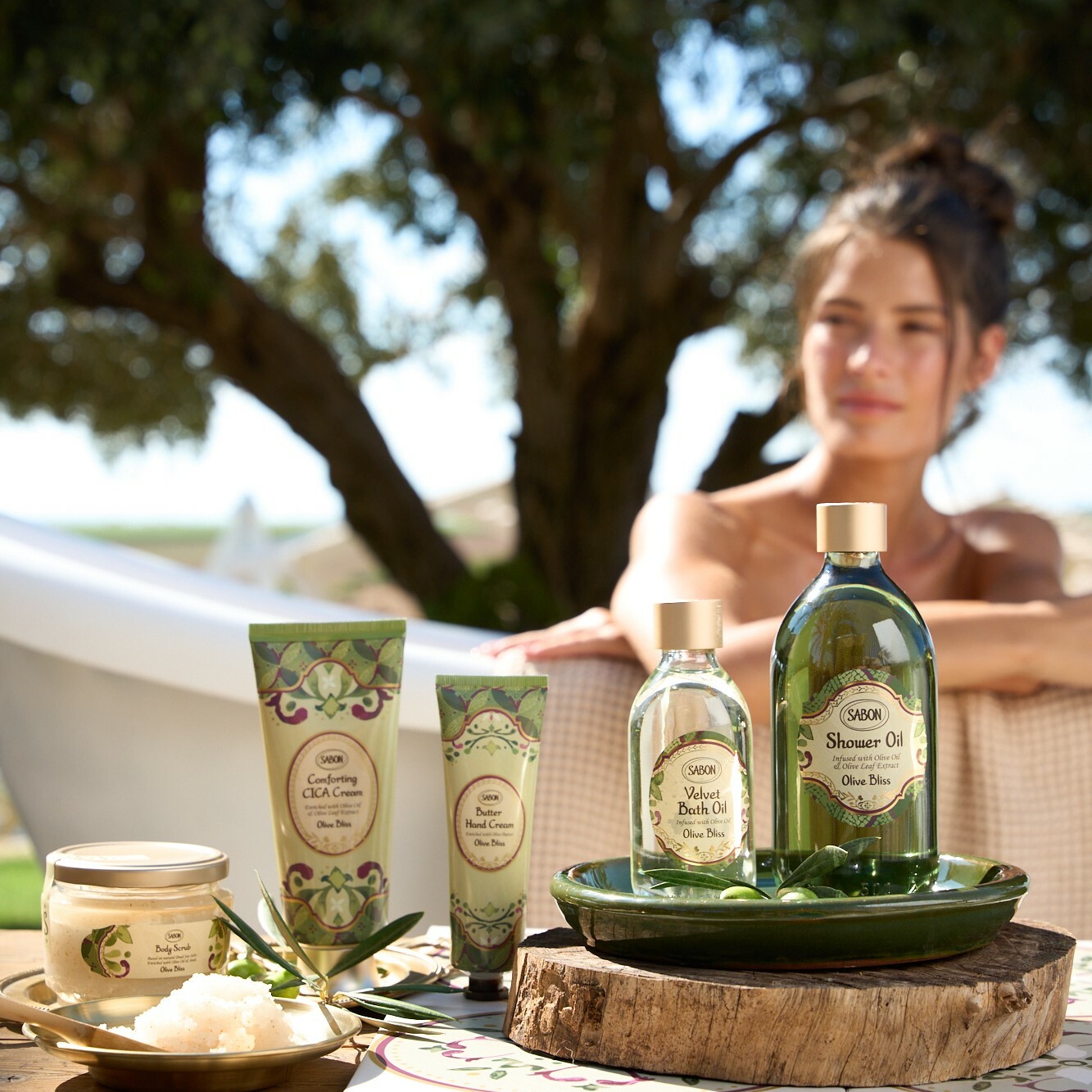 【SABON】盛宴橄欖沐浴油 500ml