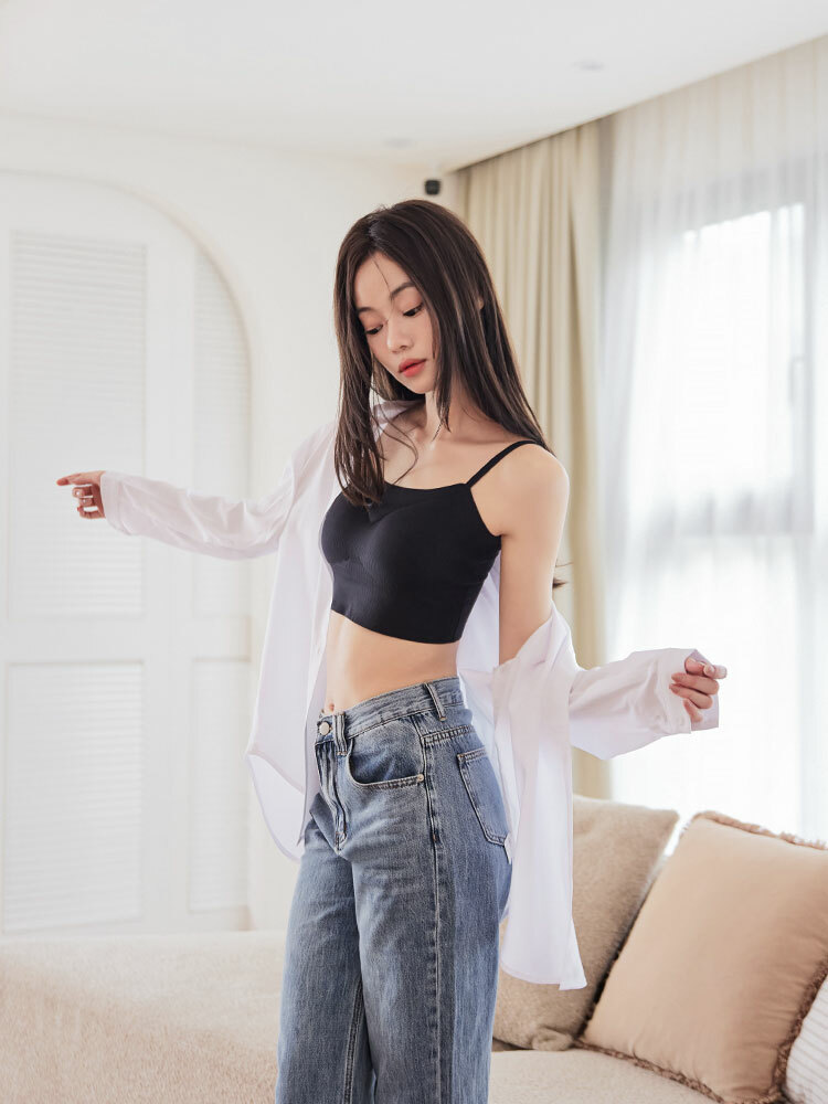 直線條平口bra top （6813）