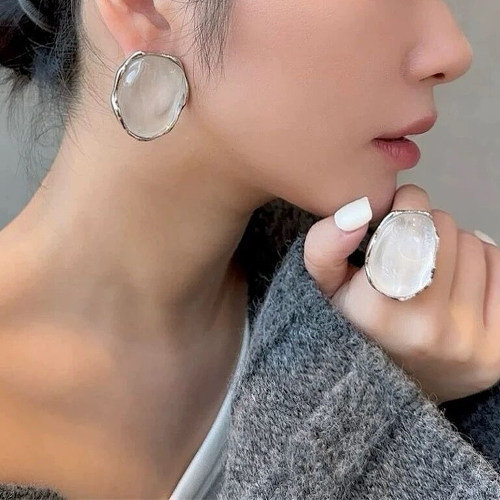 飾品 耳環 戒指 女生耳環 戒指女 禮物 耳釘 可調節戒指 高級感 氣質耳環 尾戒 閨蜜戒指 質感耳環 小紅書 103