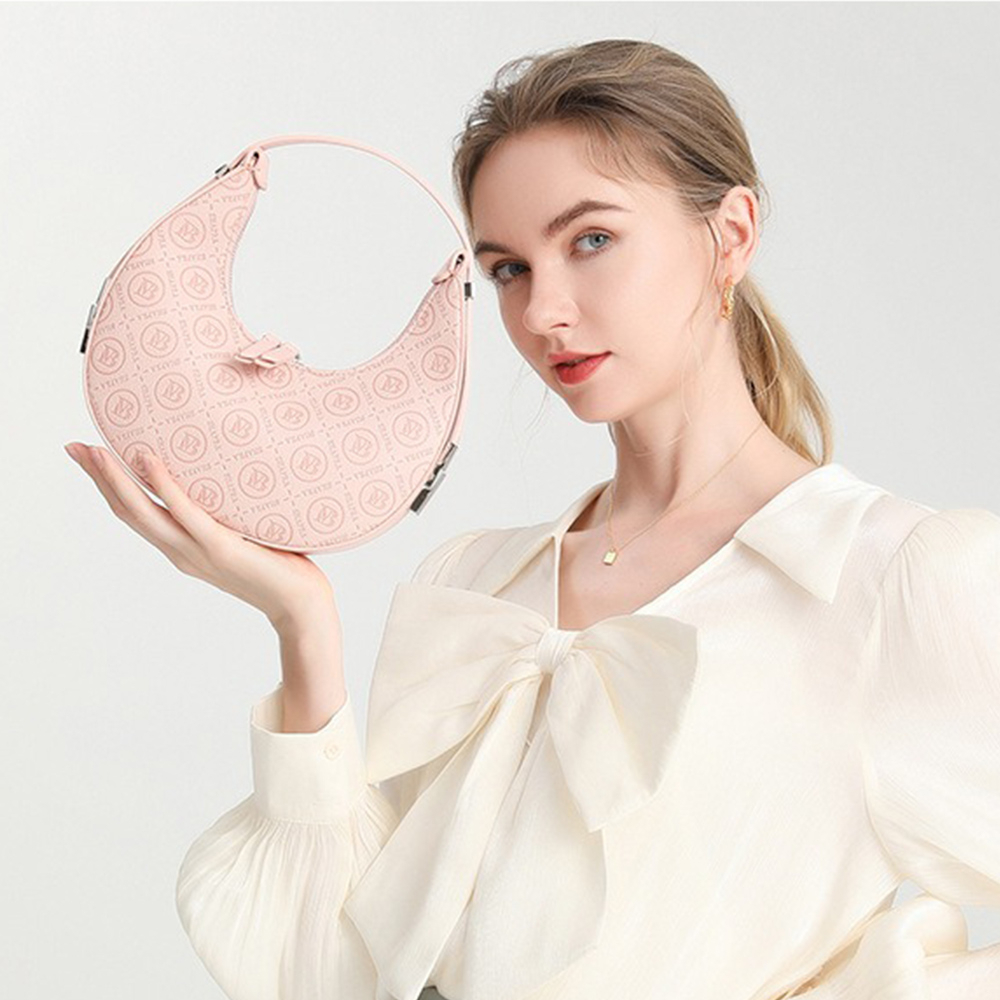 女包包 手提包 單肩包 腋下包 月牙包 半月包 法棍包 Y2K 小眾包包 復古包包 印花包包 百搭包包 女生禮物 501