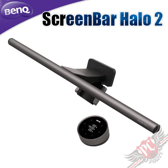 BenQ ScreenBar Halo2 螢幕智能掛燈無線旋鈕版