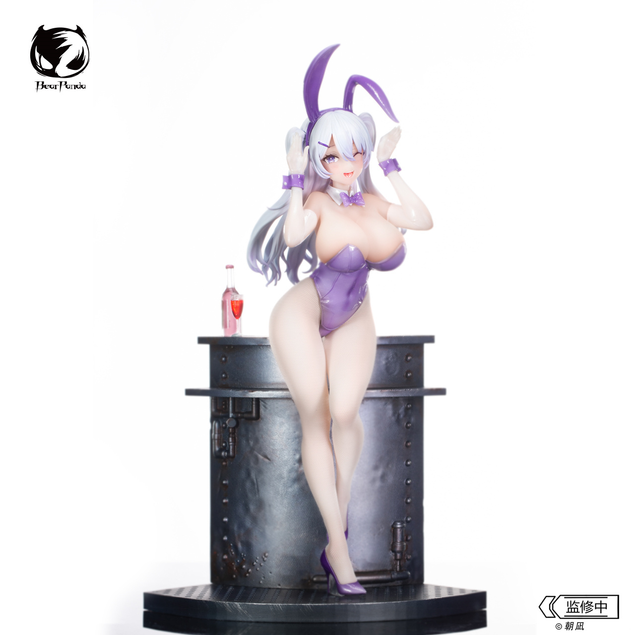 現貨 BearPanda 原創角色 原畫朝凪 兔女郎 汐婭 & 凛 溫感漆&3D水晶眼