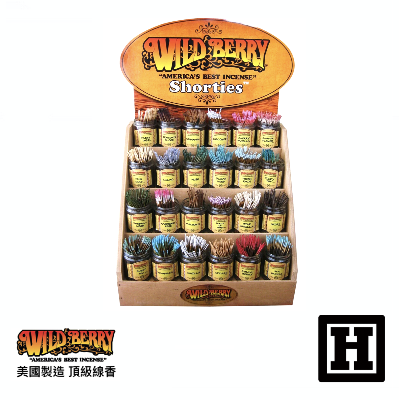 Wild Berry Shorties 頂級手工 短版線香