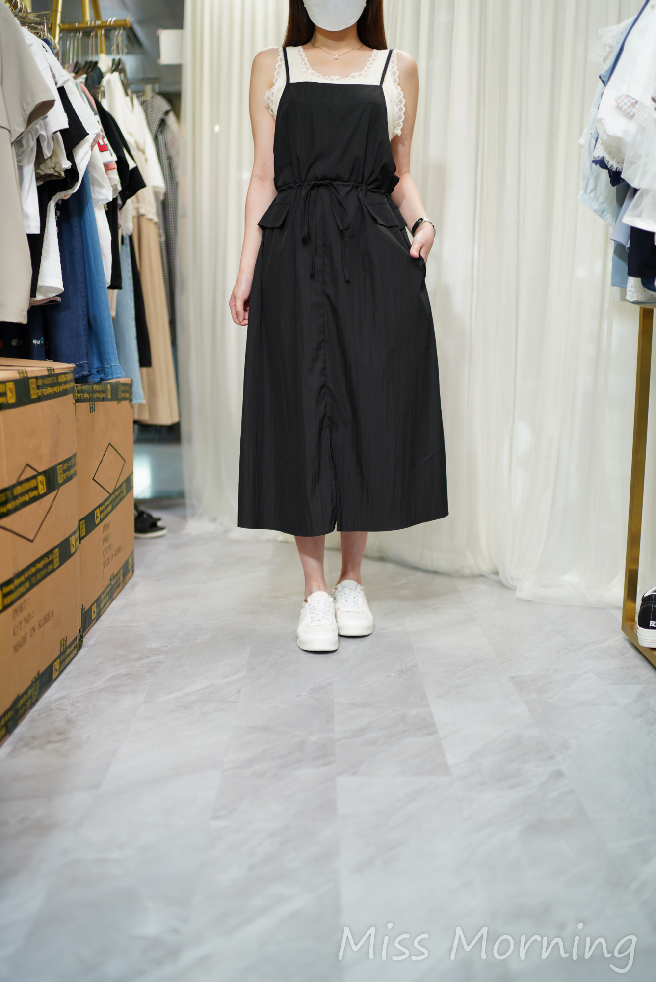 免燙顯瘦吊帶OPS(14555)