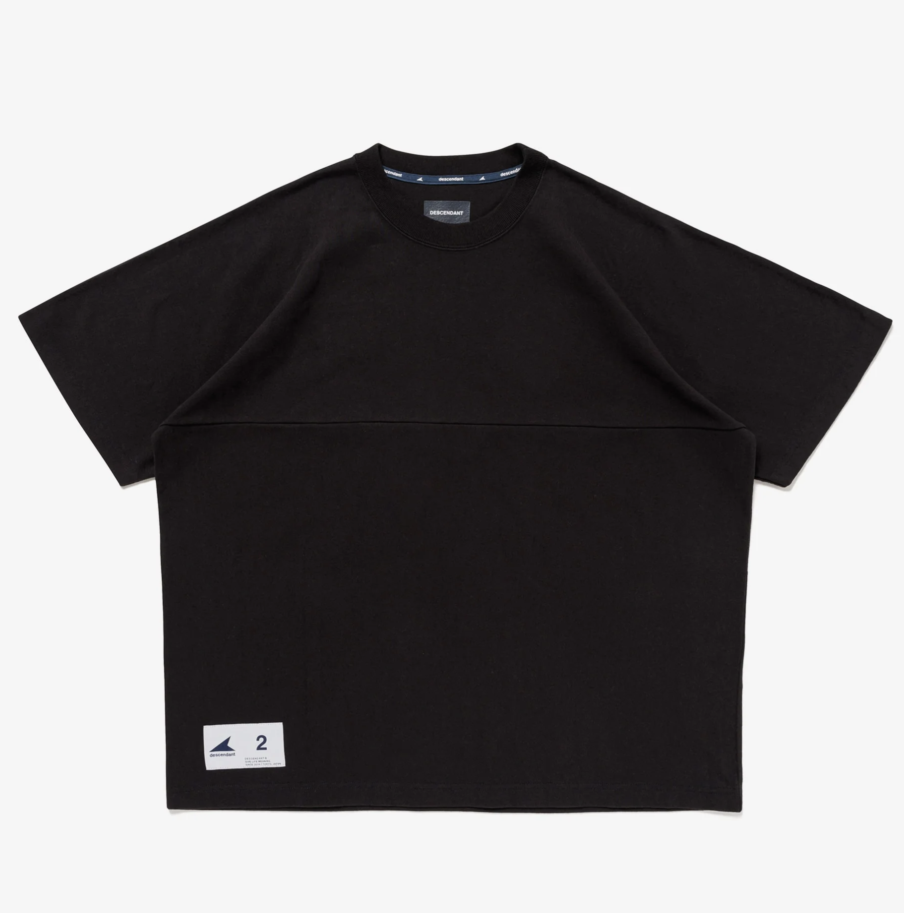 [現貨] DESCENDANT SS25 BERTH JERSEY SS | (Black / Grey)