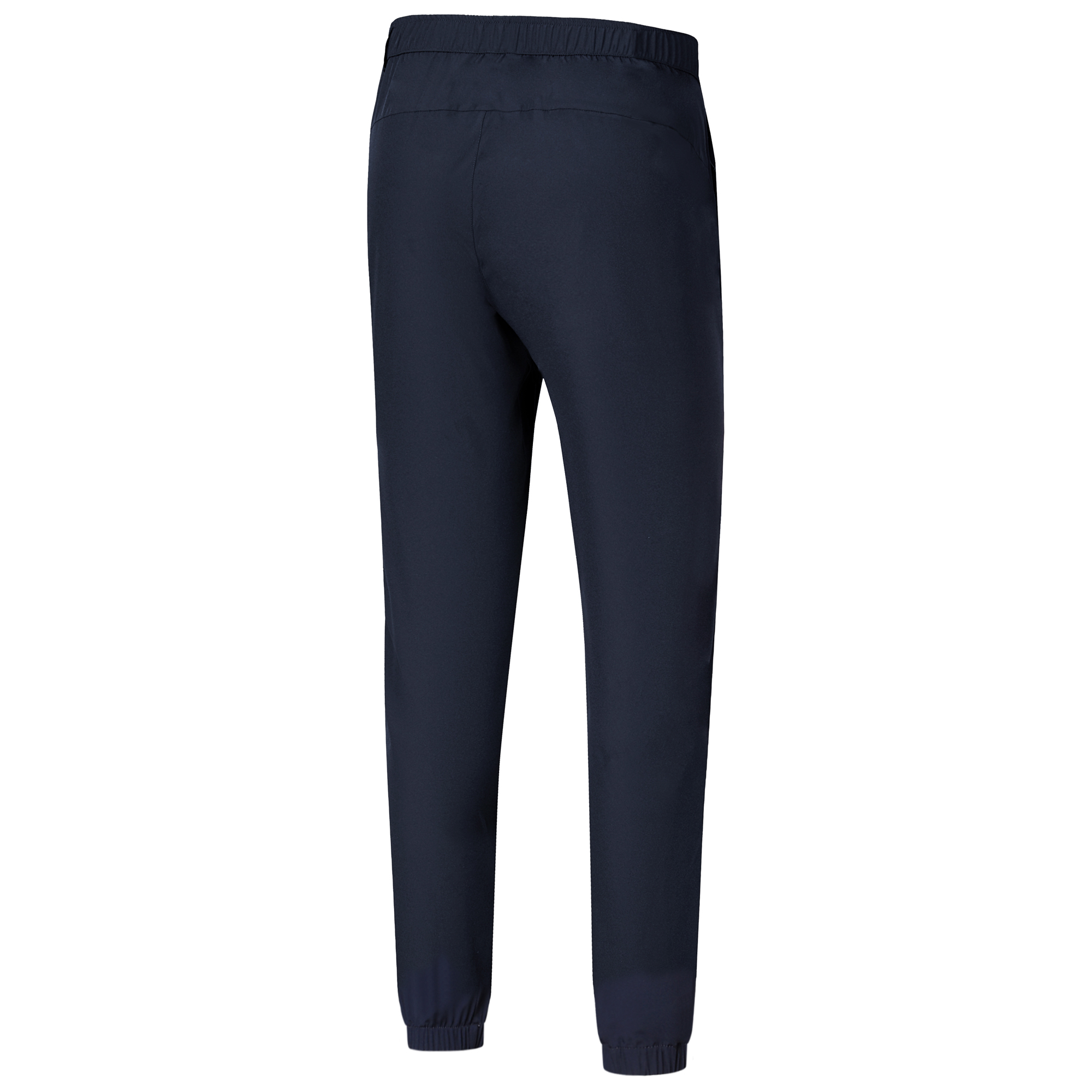 女款休閒鬆緊束口長褲 深藍