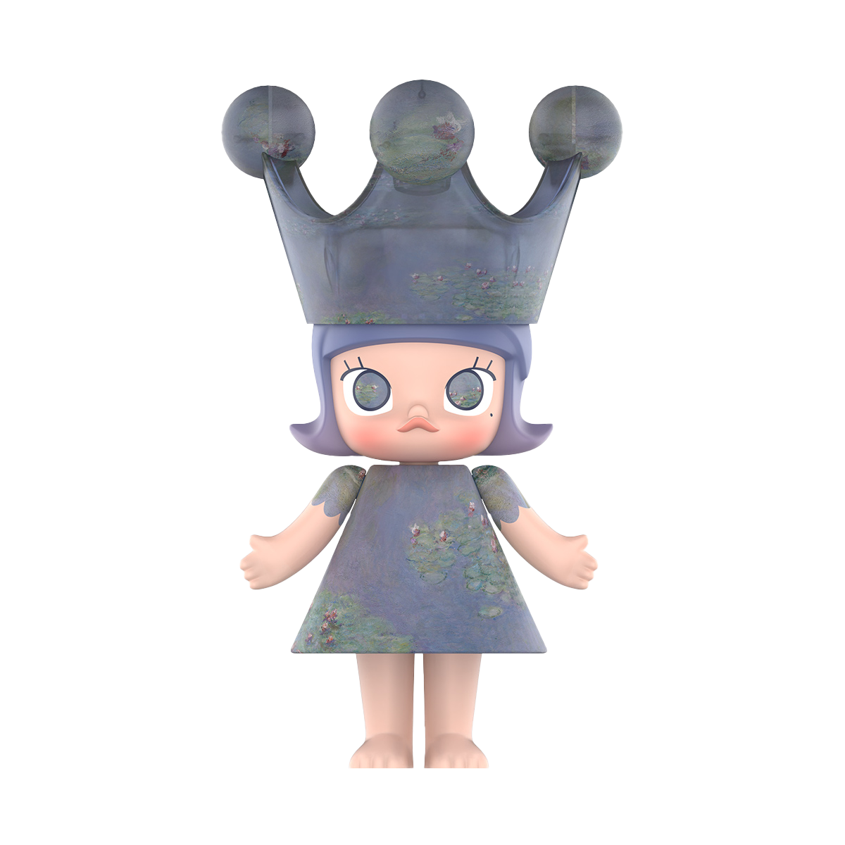 POP MART MEGA ROYAL MOLLY 400% Monet-Les Nymphéas