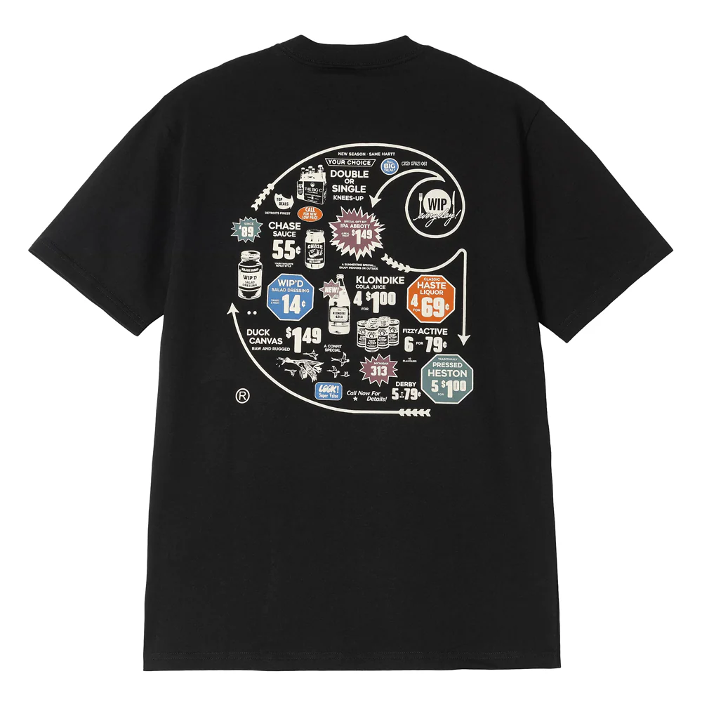 Carhartt WIP Catalogue C Logo T-Shirt 目錄Logo短Tee 2色