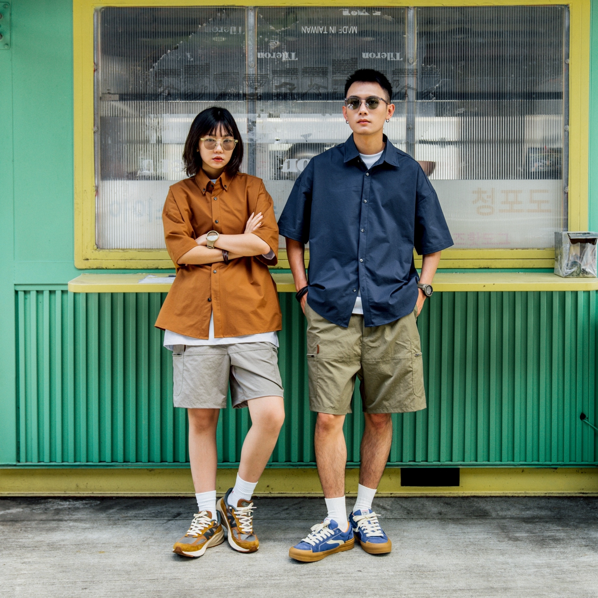 #預購 SBG 寬鬆立體剪裁口袋短褲 三色 SB2011