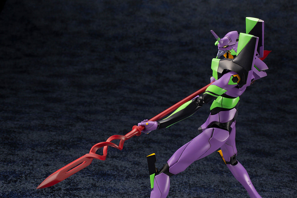 再版 "Evangelion: 3.0+1.0 Thrice Upon a Time" Evangelion Test Type-01 with Spear of Cassius