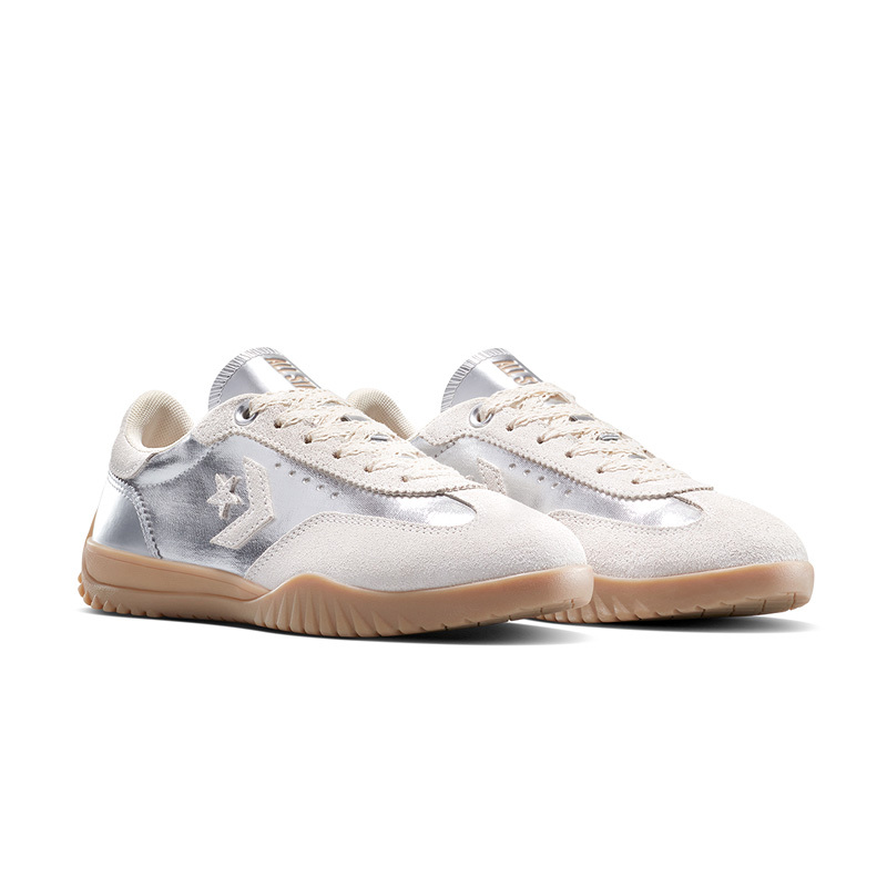 Converse Run Star Trainer Metallic Canvas Ox Silver 休閒鞋 銀色 男女鞋 A15189C [台灣現貨]
