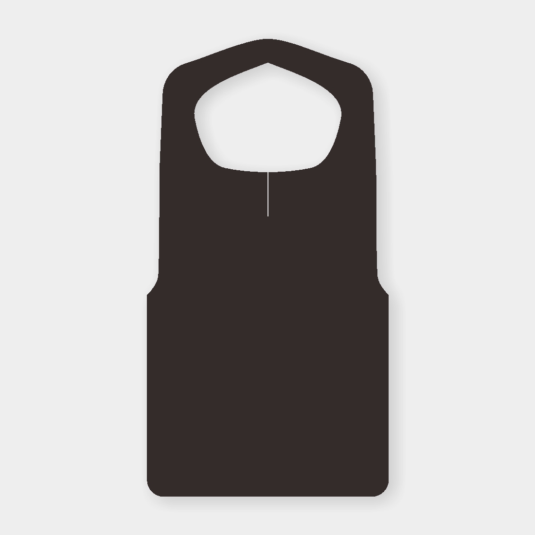 【特訂品】套頭防油背心 黑