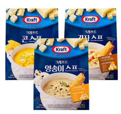 🇰🇷 KRAFT 卡夫芝士牛油湯系列 (K11 KR530)