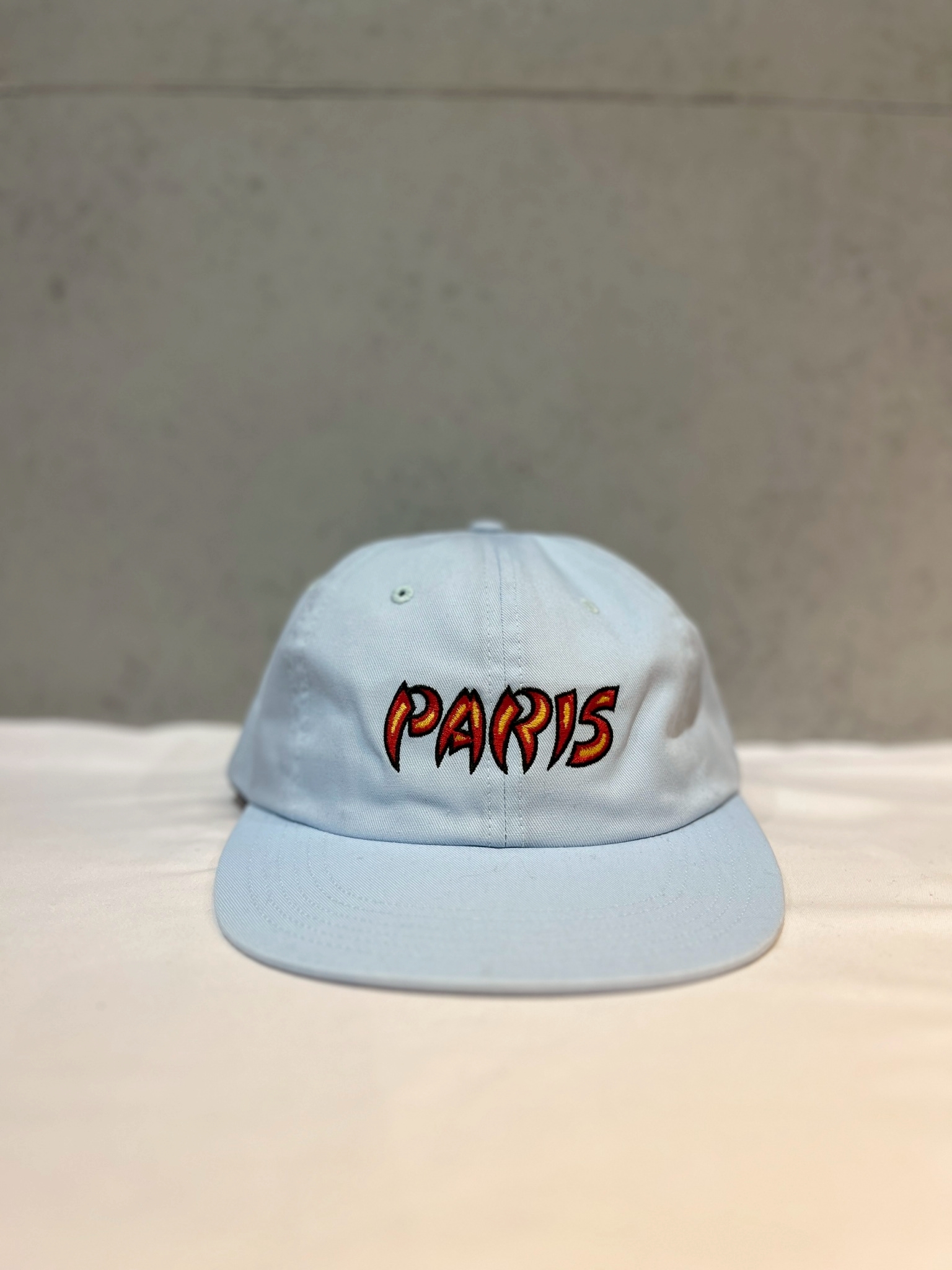SUPREME Paris 6-Panel Cap Blue