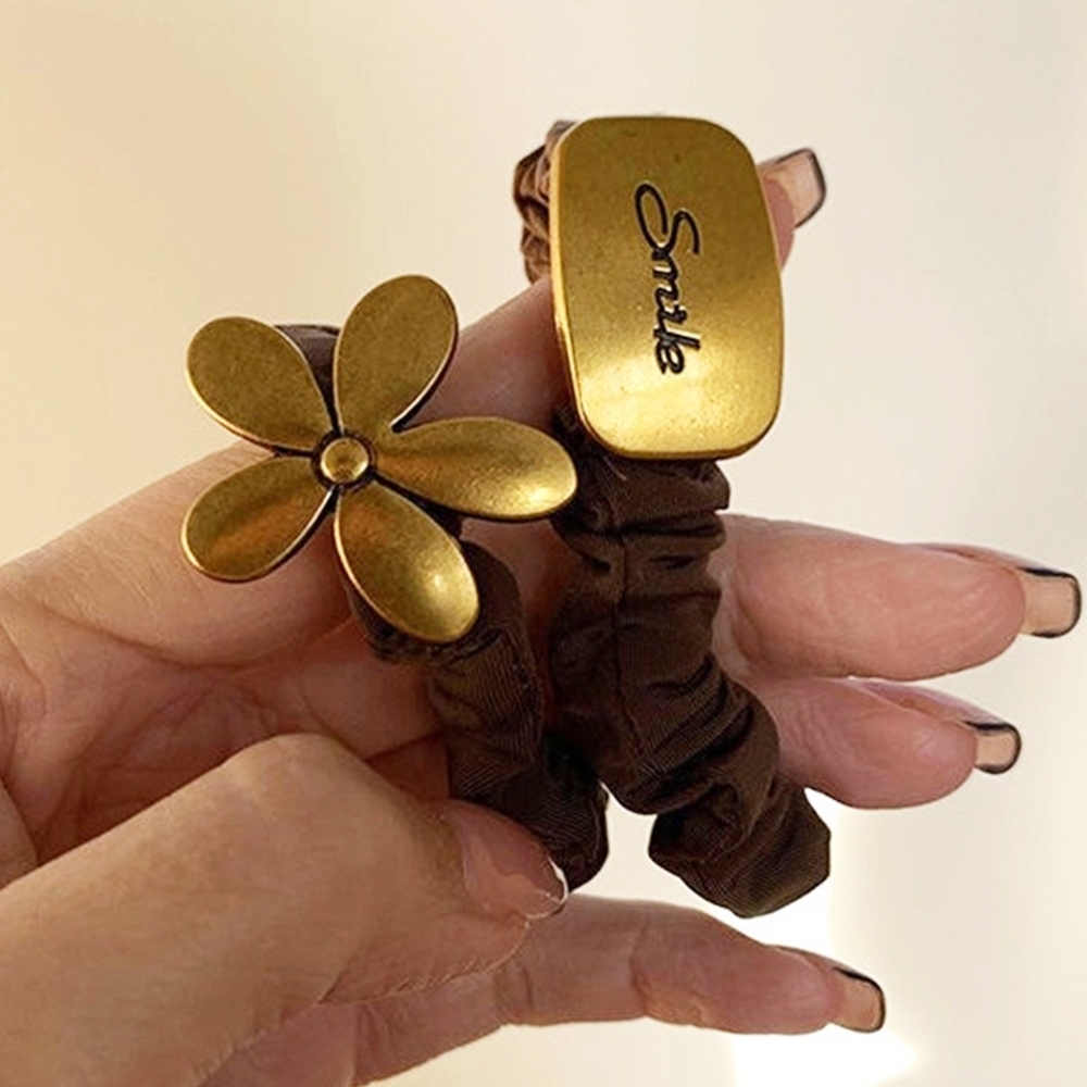 髮飾 髮圈 綁頭髮 綁頭髮髮圈 花朵髮圈 韓版髮圈 小香風 小皮筋 大腸圈 髮束 女生髮圈 洗臉髮帶 丸子頭  028