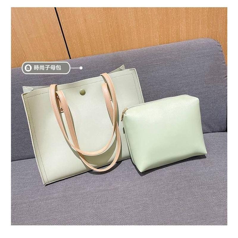 女包 手提包 托特包 肩背包 女包包 單肩包 百搭包 包包 通勤包 女包包 女韓版百搭 子母包 手提包女 023