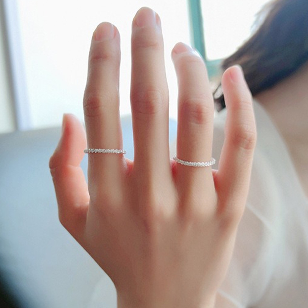 戒指 飾品 禮物 女生飾品 尾戒 歐美戒指 素面戒指 線戒 食指戒 造型戒指 細戒指 對戒 不規則戒指 質感戒指 013