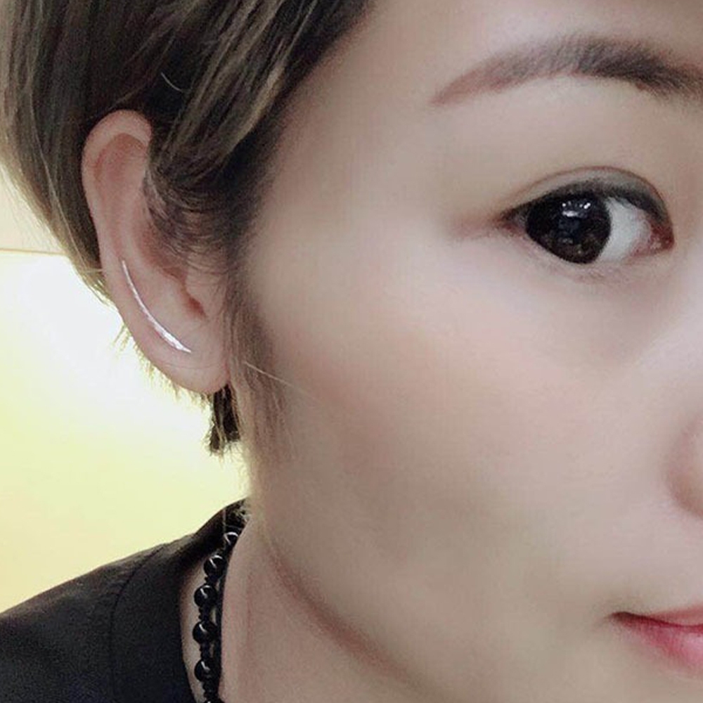 飾品 耳環 禮物 個性耳環 歐美耳環 造型耳環 耳夾式耳環 抗過敏耳環 復古耳環 耳骨環 耳夾 耳釘 銀色耳環 024