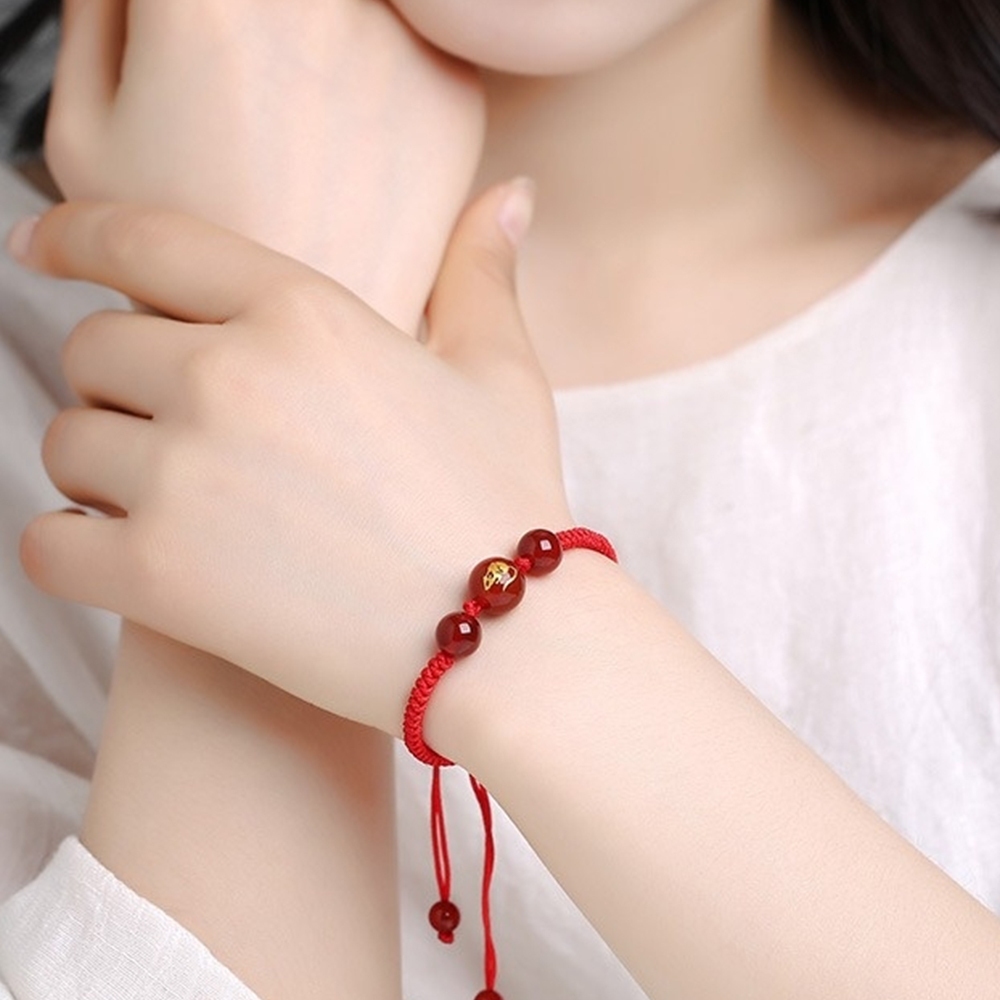 手鍊 佛珠 轉運 手環 十二生肖 開運 生肖手鍊 幸運手環 化太歲手鍊 編織手環 女生 情侶 本命年 轉運手串 026