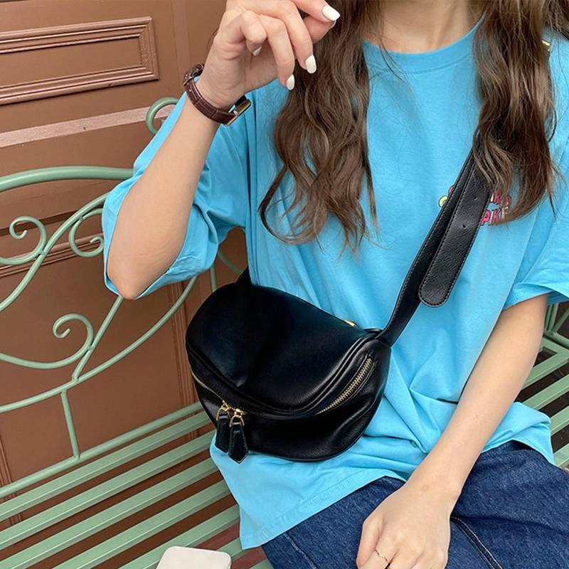 枕頭包 小包包 正韓包包 流行女包 好看包包 女斜背包 女肩背包 軟皮包包 氣質包包 個性包包 韓系包包 女包 059