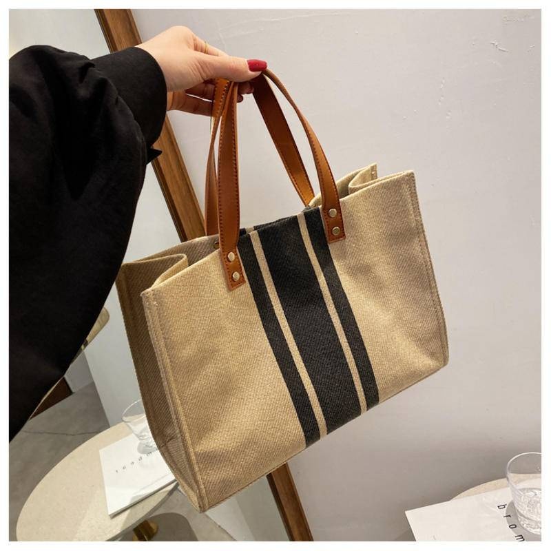 女包 帆布包 日系手提包女 帆布包 手提包帆布包 手提袋 包包女 側背包女 韓國側背包 帆布單肩包 肩背包女 043